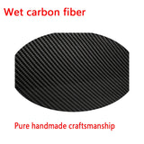 For BMW F95 X5M 2019+ Carbon Fiber Car Front Bumper Diverter Spoiler Diffuser Front lip chin L Style upgraded body kit