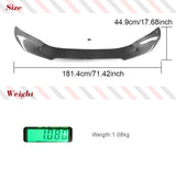 Carbon Fiber/FRP Car Front Bumper Lip Spoiler Splitters for BMW F16 X6 M Sport 2014 - 2018 Front BumperLip Spoiler Body Kits