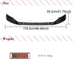Carbon Fiber Car Front Bumper Lip Spoiler Guard Splitters for BMW Z4 G29 M Sport 2017-2020 Car Front Racing Splitters Body Kits