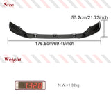 Carbon Fiber Car Front Bumper Lip Spoiler Guard Splitters for BMW Z4 G29 M Sport 2017-2020 Car Front Racing Splitters Body Kits