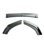 Front Bumper Lip Splitter Chin Guard Protector Cover for Audi A6 C8 2019-2023 Universal Front Blade Spoiler Diffuser Body Kit