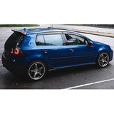 For Volkswagen VW Golf 5 V MK5 R32 GTI Carbon Fiber Car Rear Roof Lip Spoiler 2006 2007 2008 2009 Window Spoiler Without Lamp