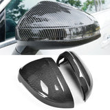 Carbon Fiber Car Mirror Covers for Audi B9 A4 S4 A5 S5 RS5 2017-2019 2PCS Car Side Replacement Mirror Cover Cap Factory Outlet