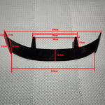 For Nissan Micra 2017-2019 Hatchback Rear Roof Spoiler Cap Rear Trunk Roof Lip Spoiler Wing Car Rear Lip Cover Bodykits Tuning