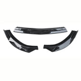 Brabus Style Front Bumper Lip for Mercedes benz W205 S205 C-Class C200 C300 C400 2018-2021 Spoiler Splitter Kit Guards Protector