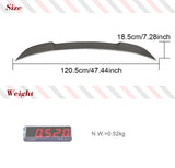 Car Rear Trunk Racing Spoiler forBMW 3 Series E90 M Sport M32005-2012 Real Carbon Fiber Rear Boot Highkick Spoiler Wing Lip