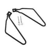 Universal Saddlebag Bracket Support Motorcycle Saddle Bag Support Bars Mount Brackets Black For Harley Cruise Dyna Sportster 883