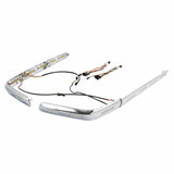 Motorcycle Trunk & Saddlebags Trim Cover LED Lights For Honda Goldwing GL1800 2001-2011