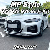G22 Lip MP Style G23 G26 Front Bumper Lip Splitter Spoiler Diffuser For BMW 4 Series G22 G23 G26 2020-2023 Accessories Body Kit