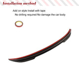 Carbon Fiber Car Trunk Racing Spoiler for BMW 3Series G20 G28 G80 M3 320i 330i 2018-2023 Rear Spoiler Wing Lip Factory Outlet