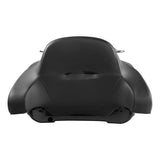 Motorcycle 13.7" King Pack Trunk w/ Rack Backrest For Harley Touring Tour Pak Street Electra Road Glide 2014-2022 2019 2018