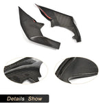 Carbon Fiber Front Bumper Splitters for Lexus GS F Sport GS350 2012-2015 Racing Front Splitters Flaps Apron Lip Body Kits FRP