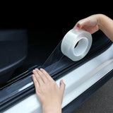 Car Door Sill Protector Multifunction Nano Sticker Tape Auto Bumper Strip Car Door Protect Scratchproof Accessories Car Stickers