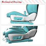 DRY Carbon Fiber Seat Side Panels Seat Cover for BMW G80 G81 G82 G83 Comfort Seat Type 2021-2024 Racing Body Kits