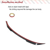 Carbon Fiber Rear Trunk Spoiler for BMW 3 Series G20 G20 LCI 2022-2023 Rear Car Boot Wing Lip Spoiler Car Body Kits