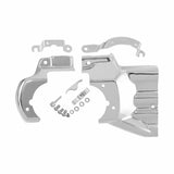 Motorcycle Engine Transmission Interface Cover For Harley Softail 2007-2017 Chrome Gloss Black