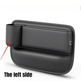 Car Seat Gap Storage Box Multifunctional Storage Bag PU Leather Large Capacity Gap Filling for Phone Card Car Storage Supplies