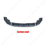 For VW Golf7 MK7 7.5 GTI R GTD GTE R R-Line 2013-2020 Front Bumper Lip Spoiler Splitter Protector Cover Car Body Kits ABS Tuning