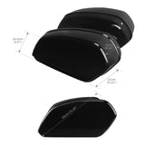 Gloss Black Saddlebags Bags Docking Hardware For Harley Softail Low Rider ST FXLRST 2022-2024