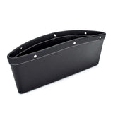1 PCS Storage Organizer Box Caddy Car Seat Gap Pocket Holder Bag Case Car Pocket PU Leather Car Seat Slit Pocket Car Accessories
