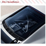Dry Carbon Car Engine Bay Panel For Audi R8 V10 RWD Coupe 2022 2023 Engine Bay Panel Trim Replacement Parts Body Kits