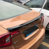 For 2011-2019 Volvo S60 T3 T4 T5 ABS Plastic Bodykit Rear Trunk Lid Boot Ducktail Lip Car Spoiler Wings Tuning Accessories