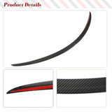 Prepreg Dry Carbon Racing Spoiler Wing for Tesla Model S 2012-2023 Car Rear Spoiler Trunk Spoiler Lid Tail Wing Lip Trim Kits