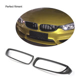 Dry Carbon Car Cover Decoration Front Grille Trim for BMW F80 M3 Sedan F82 F83 M4 Convertible Coupe 2 Door 14-17 Accessories