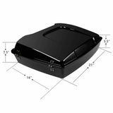 Motorcycle 5.5" Razor Pack Trunk Mount Rack Plate For Harley Tour Pak Street Glide 09-13