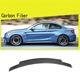 Car Styling Carbon Fiber Spoiler Rear Trunk Lip Wing for BMW 2 Series F87 M2 F22 220i 228i M235i Coupe 2014 - 2017