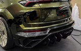 For Fiberglass FRP Rear Bumper Lamborghini Urus 2018-2022