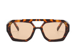 Retro Polygon Sunglasses for Women
