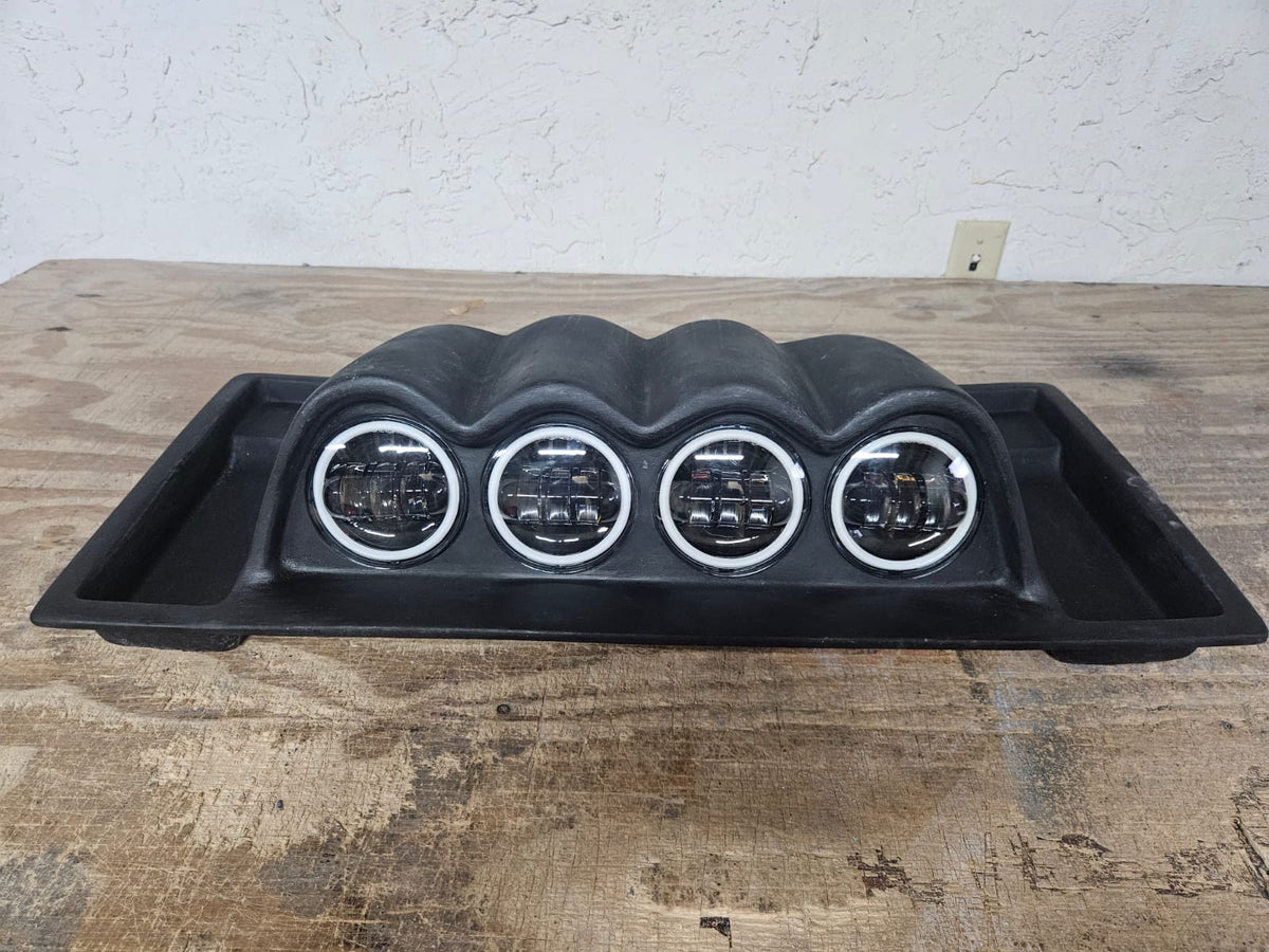 Fiberglass HOOD SCOOP with HALO LED Lights for Hummer H2 – Limbotics ...