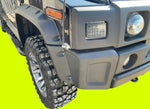 Fender Flares + 100mm & Bumper Covers (14PC) for Hummer H2 Unpainted Fiberglass