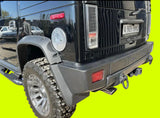 Fender Flares + 100mm & Bumper Covers (14PC) for Hummer H2 Unpainted Fiberglass