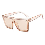 Flat Top Classic Square Sunglasses