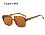 Vintage Rectangle UV400 Sunglasses