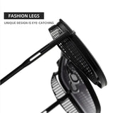 Double Beam Metal Sunglasses