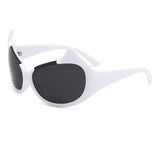 Half-Frame Cat Eye Sunglasses: Vintage Chic