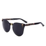 Crystal Skull Goth Punk Sunglasses UV400