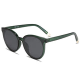 SOJOS Oversized Round Sunglasses for Women and Men Clear/Pink 60 Millimeters