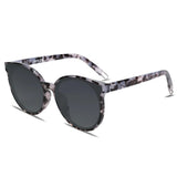 SOJOS Oversized Round Sunglasses for Women and Men Clear/Pink 60 Millimeters