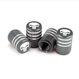 Skull Design Long Tooth Tire Valve Caps