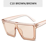 Vintage Oversized Square Sunglasses