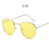 Small Retro Round Sunglasses for Women