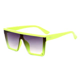 Flat Top Classic Square Sunglasses