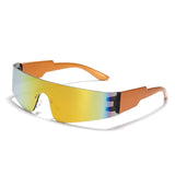 Unisex Punk Style Rimless Sunglasses