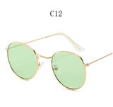 Small Retro Round Sunglasses for Women