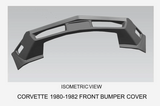 For Corvette 1980-1982 Fiberglass Front Bumper
