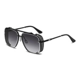 Double Beam Metal Sunglasses